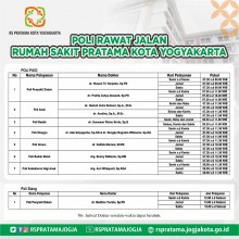 Informasi Layanan Poli Rawat Jalan Rumah Sakit Pratama Kota Yogyakarta