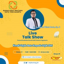 Live Talk Show Radio Retjo Buntung  Bersama dr. Gunawan Wisnu Broto, Sp.B